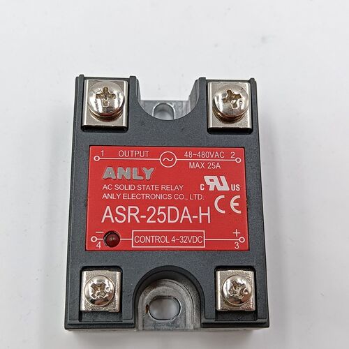 原装正品台湾ANLY安良ASR-25DA-H ASR-40DA-H固态继电器 - 图1