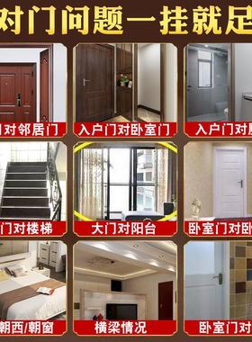 五帝钱门对门黄铜葫芦挂件黄铜真品铜钱串中国结客厅大门卧室窗户