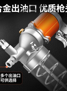 气动黄油枪全自动高压注油器打奶油神器黄油枪小型润滑黄油机气动