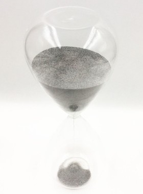 1/2/3/4小时玻璃沙漏计时器礼品 创意摆件个性大沙漏定制