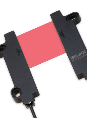 PTYE40 PT-E11JP对射矩形宽区域光纤传感器内置聚焦镜片不散光