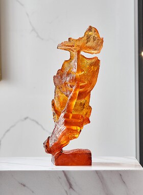 北欧抽象人物雕塑摆件创意轻奢客厅电H视酒柜软装装饰办公室工艺