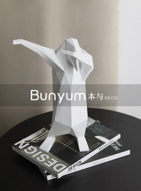 简约创意动物企鹅公仔工艺品摆件儿童房客厅Q家居电视柜玄关饰品