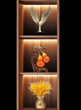 高端覆古风格的书架乐队留声机咖啡馆装饰小装饰品覆古怀旧的书房