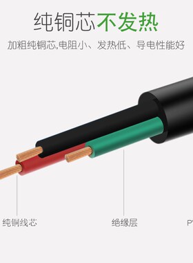 欧规欧标机箱电源线电脑台式机显示器梅花尾电源线0.75平方