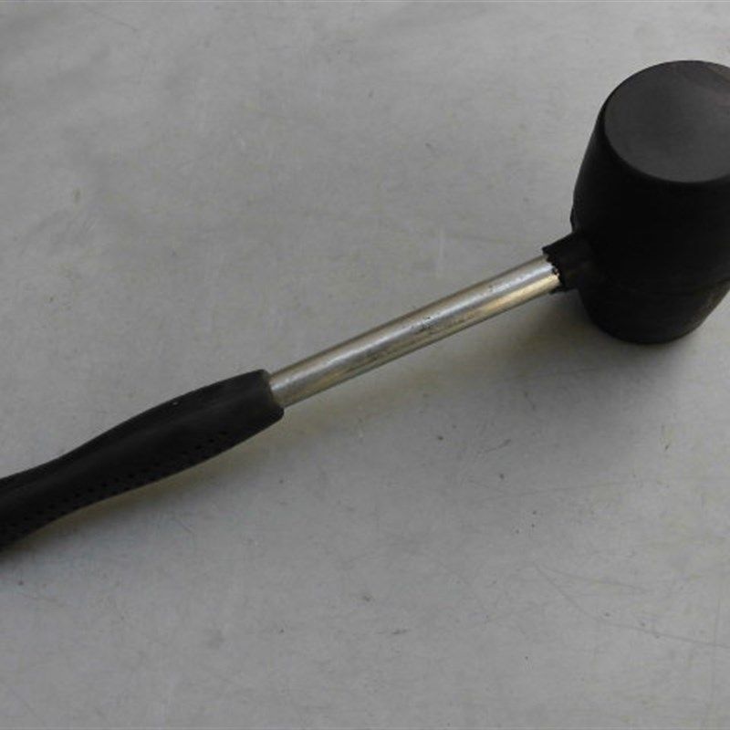 老货胶皮锤钢管柄安装锤地板砖瓷砖敲击锤小号橡皮锤装修用榔头锤,淘宝优惠券,粉丝福利购,淘宝优惠卷