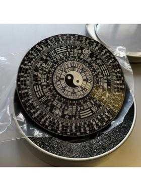 罗盘指尖陀螺太极八卦先天后天易经奇门六十四卦金属减压随身螺旋