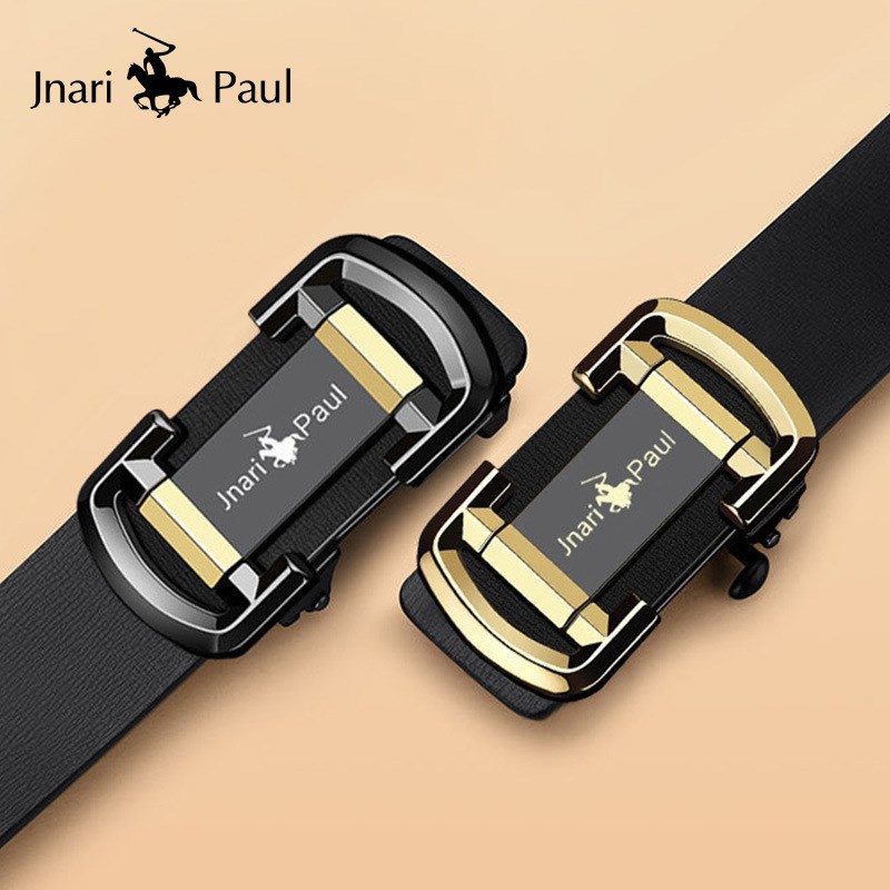 男士皮带牙自动扣真皮男u款中青年简约时尚内穿式厂家直销腰带男 - 图2