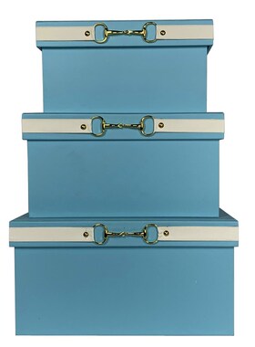 橙色样板房间装饰盒摆件软t装收纳箱衣帽间皮质储物盒整理箱展示