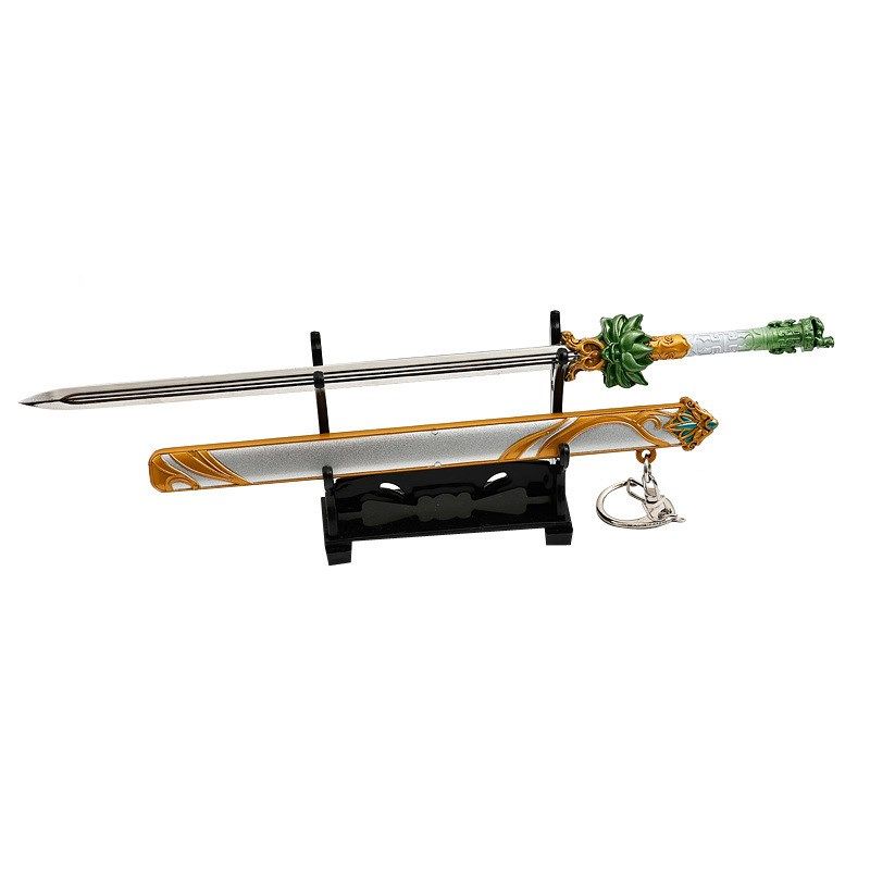 少年白马影视兵器模型不染尘剑带鞘武器合金钥匙扣挂件实物道具,淘宝优惠券,粉丝福利购,淘宝优惠卷