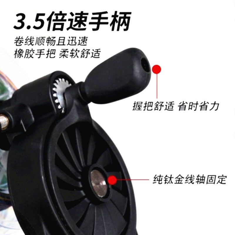 渔轮上线器渔轮绕线器鱼线绕线器上线器海钓纺车鼓轮缠线回收器,淘宝优惠券,粉丝福利购,淘宝优惠卷