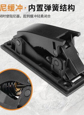 缓冲门吸免打孔极简防风地吸防撞门挡器新款隐形卫生间静音门碰