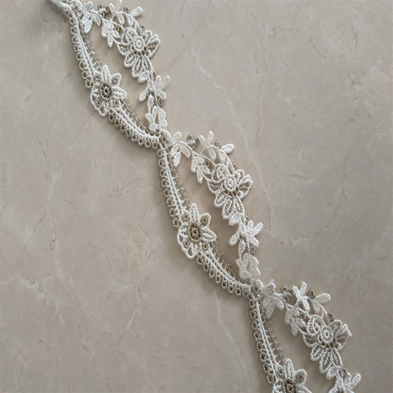 新款帘头装饰小花边 精美布艺软饰辅料花边小边1.6公分现货,淘宝优惠券,粉丝福利购,淘宝优惠卷