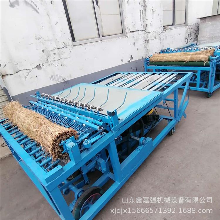 玉米秸秆草席编织机蒲草稻草草苫子机2m蔬菜大棚保温草帘机 - 图1