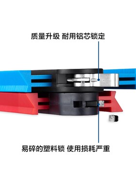 万能多功能异形轮廓取型器木工大号弧度尺子仿形测量尺曲线取形器