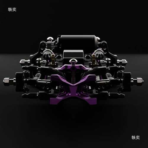 ARKEDGE 1:24 AE24X 车架 蚊车漂移管式性能RC遥控小比例漂移车架 - 图1