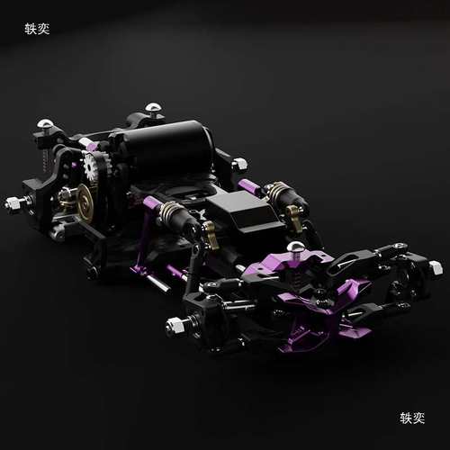 ARKEDGE 1:24 AE24X 车架 蚊车漂移管式性能RC遥控小比例漂移车架 - 图0