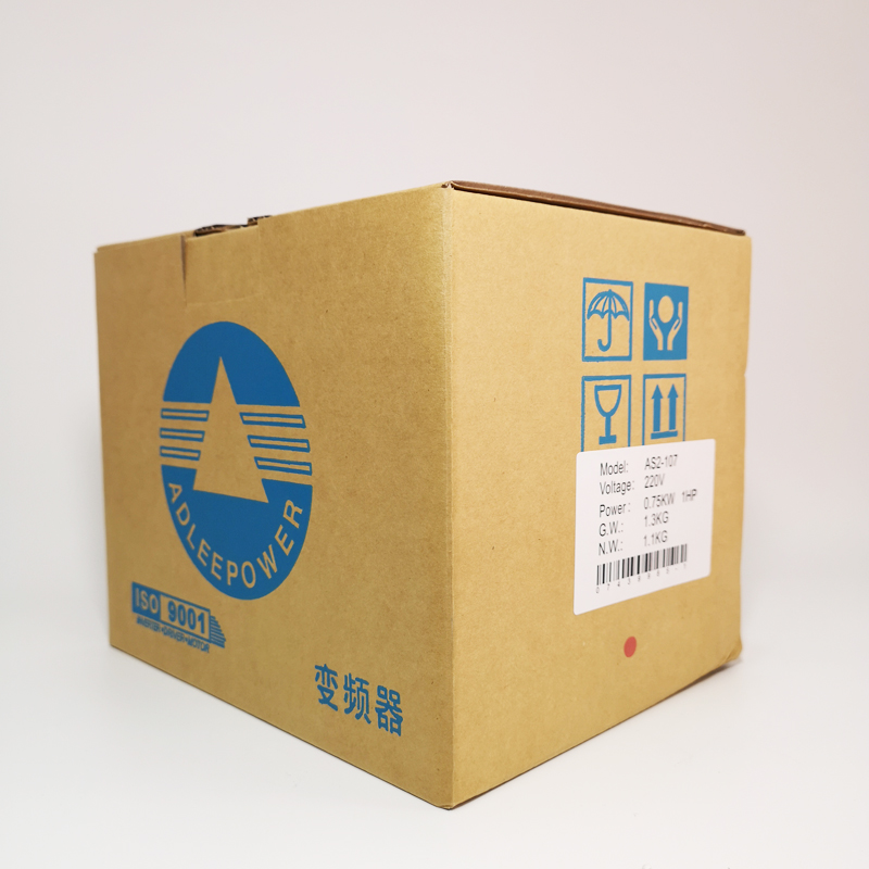 ADLEEPOWER爱德利220V0.75KW变频器AS2-107电机流水线IPM调速开关 - 图2