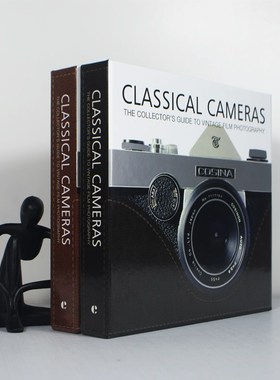 简约现代风格黑白灰色外文艺术装饰真书样板房售楼处摄影陈列摆件