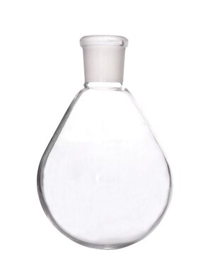 250ml  24# 标口 茄型烧瓶 梨形烧瓶 茄形 梨型反应瓶50ml100ml