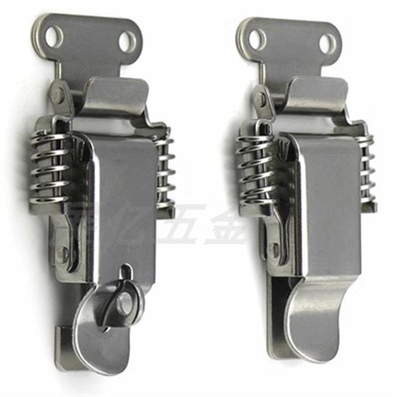 304不锈钢箱扣锁扣搭扣双簧扣弹簧扣弹簧挂锁工具箱搭扣卡扣108,淘宝优惠券,粉丝福利购,淘宝优惠卷