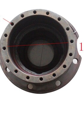 叉车前轮毂 驱动轮毂 驱动毂 适用杭叉50R 60R 70R 5 6 7吨