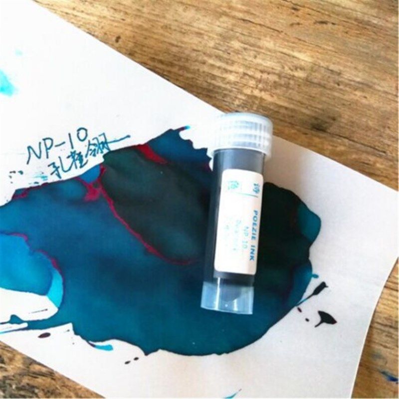 诗色POEZIE INK金粉彩色钢笔墨水可调色非碳素 冷冻管5ml系列颜料,淘宝优惠券,粉丝福利购,淘宝优惠卷