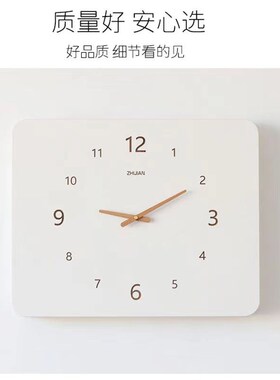 现代简约电表箱装饰画带钟表挂钟电闸遮挡挂画配电箱时钟免打孔