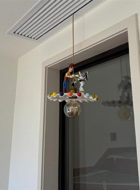 巴斯光年灯线装饰摆件公仔创意卡通可爱家居装饰氛围灯光线装饰