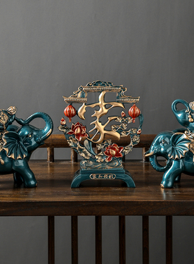 现代创意鹿摆件客厅玄关桌面电视柜家居装饰品乔迁礼品结婚礼物