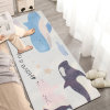 Long bedside carpet, living room carpet, bedroom thickened bedside sofa, coffee table blanket, foot pad, bay window floor mat, mirror front blanket