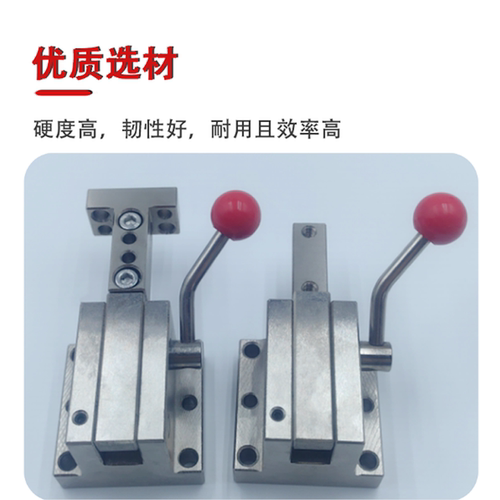 汽车检具标准配件通用滑移偏心旋转压紧销翻卡卡板卧式翻转机构 - 图0