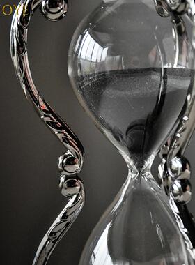 十二星座金属沙漏30分钟计时器创意摆件家居装饰品送男士女友礼物