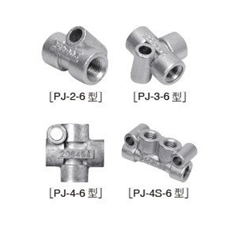 PJ-2-6 PJ-3-6 PJ-4-6 PJ-4S-6型主管路联接体 - 图3
