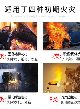 家庭消防应急包水基灭火器套出租房火灾逃生工具救援包箱消防器材