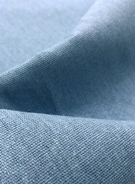 加厚纯色棉麻布料 沙发窗帘背景布麻布布料 手工DIY桌布