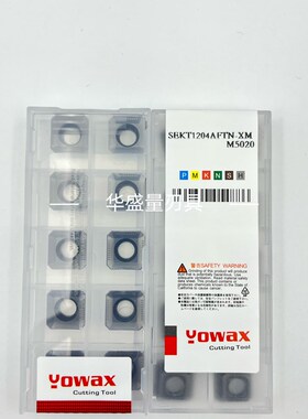 台湾YWS数控铣刀片SEKT1204AFTN- M5020钢件不锈钢KM12通用铣刀片