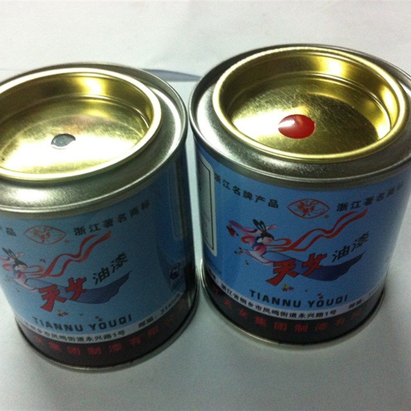 包邮小瓶油漆黄色红色黑色小罐油漆白色蓝色80g/瓶 天女油漆标记,淘宝优惠券,粉丝福利购,淘宝优惠卷