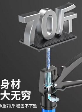 吊柜安装支撑神器橱柜台下盆支撑架石膏板吊顶可调节升降支撑工具