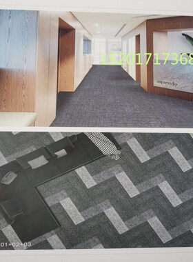 道成长条地毯办公室满铺台球室工程商用酒店客厅房间地毯33.3*100