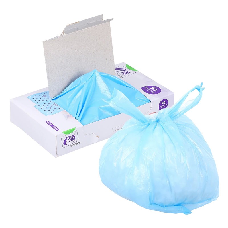 90PCS/Box Disposable Diaper Bag Fragrance NOappy Sack With S - 图0
