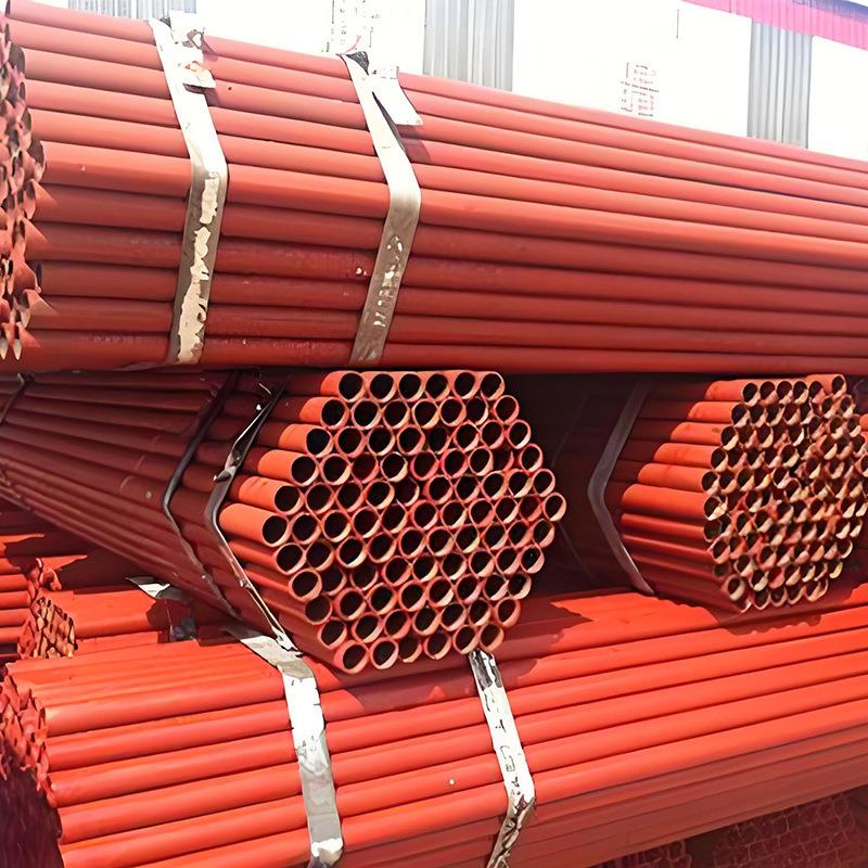 红白漆架子管外墙建筑工地架子管广东厂家无缝焊管脚手架 - 图2