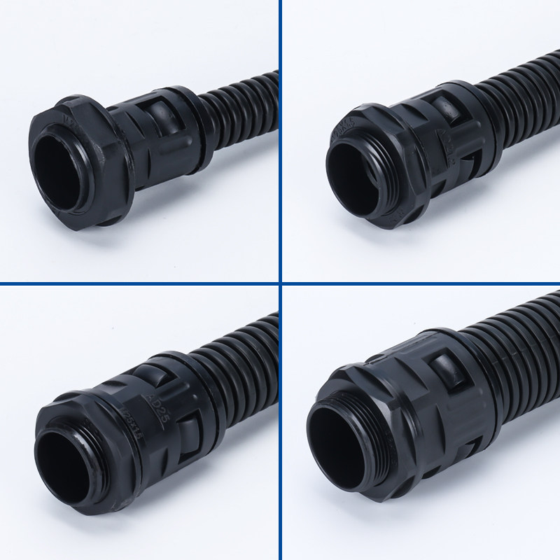 波纹管接头AD34.5AD10 AD13 AD15.8 AD21.2 AD25直插式软管接头 - 图0