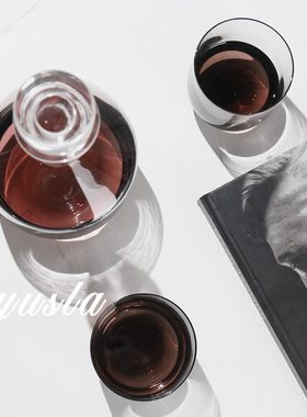 甄选现简约客厅茶几柜醒酒酒具酒壶具餐厅专用样板间摆件软装饰品