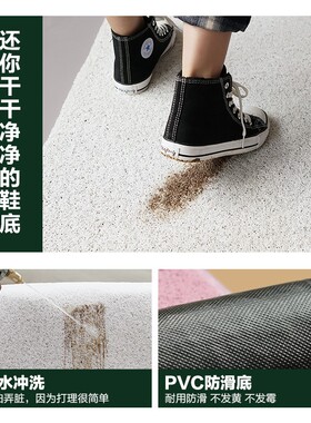 轻奢入户门地垫家用进户门防滑脚垫玄关门口耐磨丝圈门垫门外地毯
