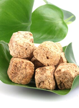 浪花冻干丰年虾块孔雀灯科三湖慈鲷七彩燕鱼食丰年虫干饲料鱼虫干