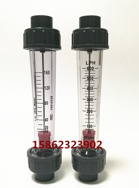 LZS-15塑料管精密转子流量计流速计PVC管道化工水处理浮子流量计