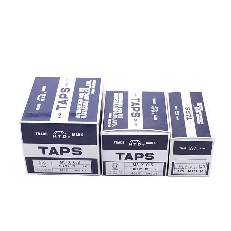 原装进口日本H.T.D富士多功能丝攻手用机用螺纹直槽M1.0M16X2丝锥 - 图3