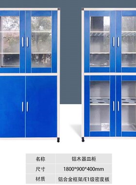 学校化学实验室铝木仪器柜器皿柜文件柜展示柜子化验室试剂药品柜