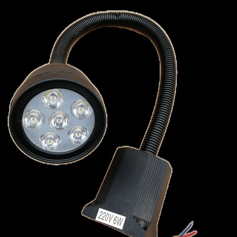 LED机床工作灯车床灯JL50D-2高尼龙方座24v6珠6w防爆灯孔心距6 - 图3